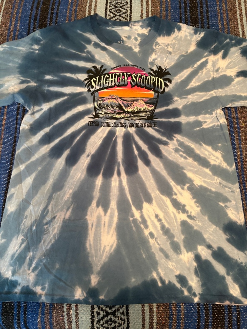 Slightly Stoopid 2022 Summer Concert Tour Tee Shirt